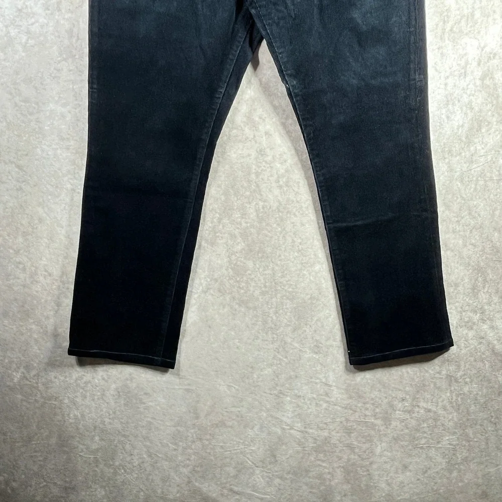 Polo‎ Ralph Lauren Varick Slim Straight Corduroy Pants Mens 35X32 Blue Preppy